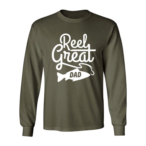Reel Great Dad Adult Long Sleeve T-shirt