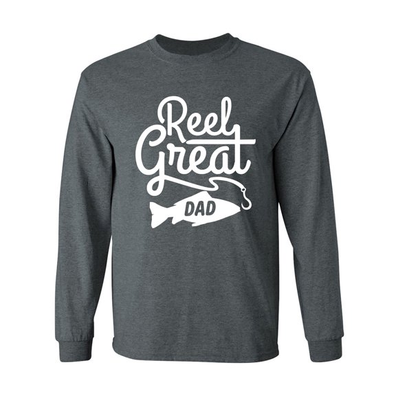 Reel Great Dad Adult Long Sleeve T-shirt