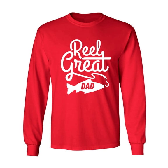 Reel Great Dad Adult Long Sleeve T-shirt