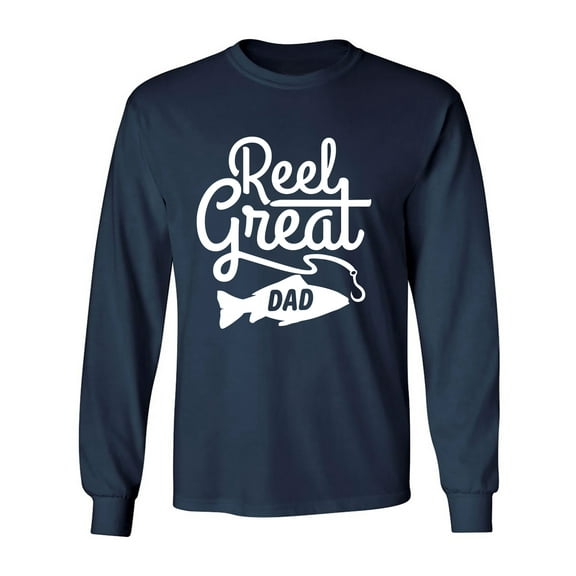 Reel Great Dad Adult Long Sleeve T-shirt