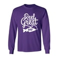 thumbnail image 1 of Reel Great Dad Adult Long Sleeve T-shirt, 1 of 3