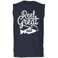 thumbnail image 1 of Reel Great Dad Adult Sleeveless Tee, 1 of 3