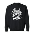 thumbnail image 1 of Reel Great Dad Crewneck Sweatshirt, 1 of 3