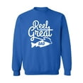 thumbnail image 1 of Reel Great Dad Crewneck Sweatshirt, 1 of 3