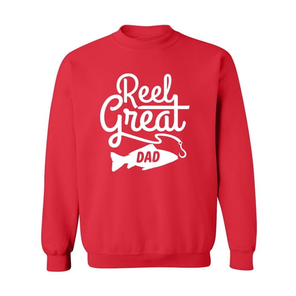 Reel Great Dad Crewneck Sweatshirt