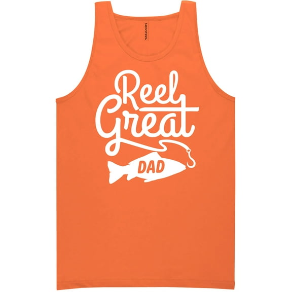 Reel Great Dad Neon Tank Top