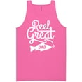 thumbnail image 1 of Reel Great Dad Neon Tank Top, 1 of 1