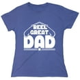 thumbnail image 1 of Reel Great Dad Sarcastic Humor Novelty Funny Women's Casual Tees, 1 of 3