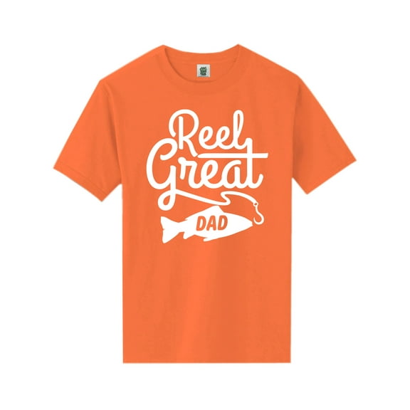 Reel Great Dad Short Sleeve Neon T-Shirt