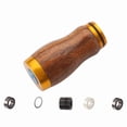 thumbnail image 1 of Reel Grip Solid Wood Universal DIY Fishing Reel Accessories Knob Replacement Kit Accessories B,1 x Fishing reel 2 x Bearing 2 x Gasket 1 x White gasket 1 x Grip cover, 1 of 6