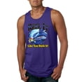 thumbnail image 1 of Reel It Like You Stole It Mens Graphic Tank Top, Purple, 2XL, 1 of 3