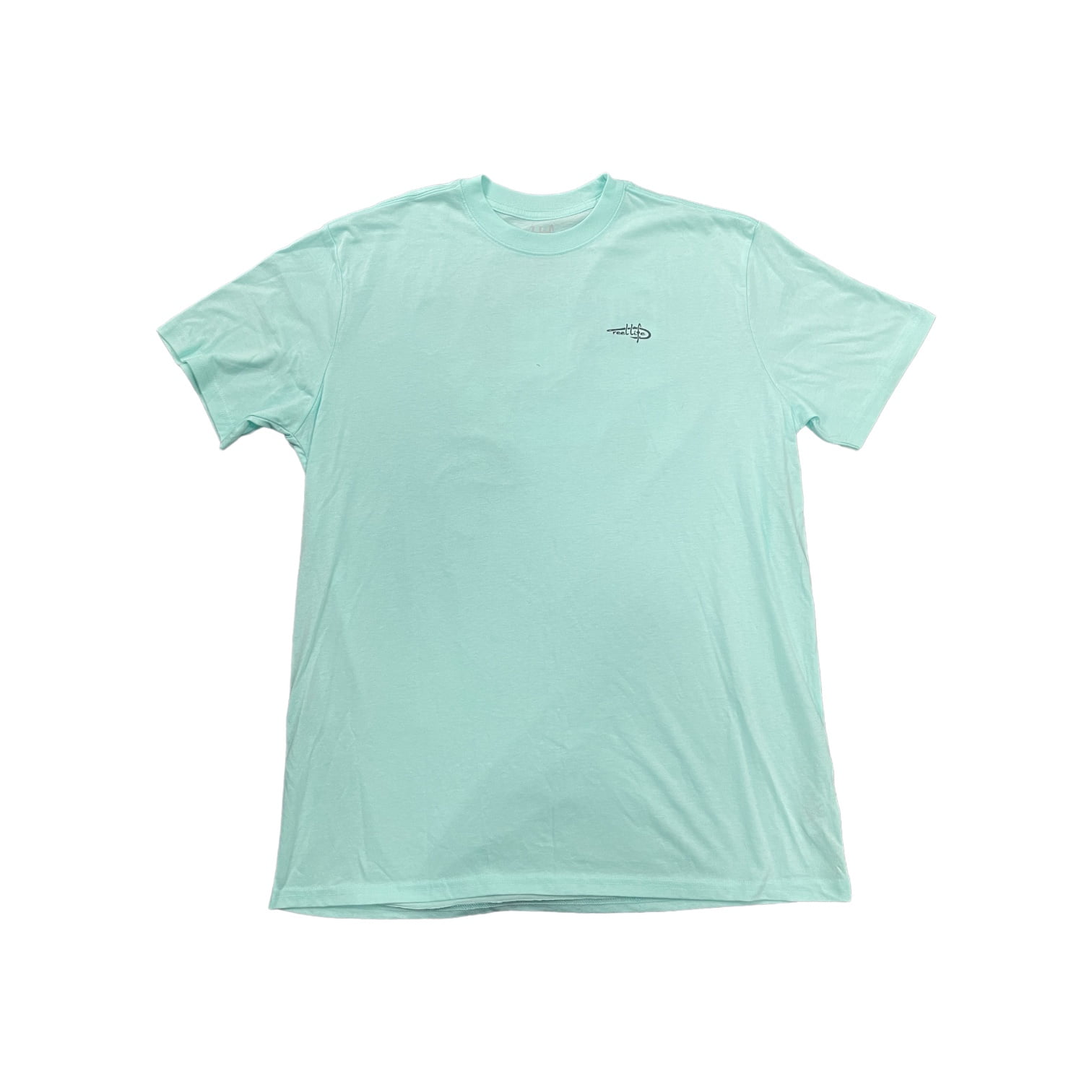 Tee-shirt vintage manches courtes homme-Bleu/Navy-100% coton -Toucher