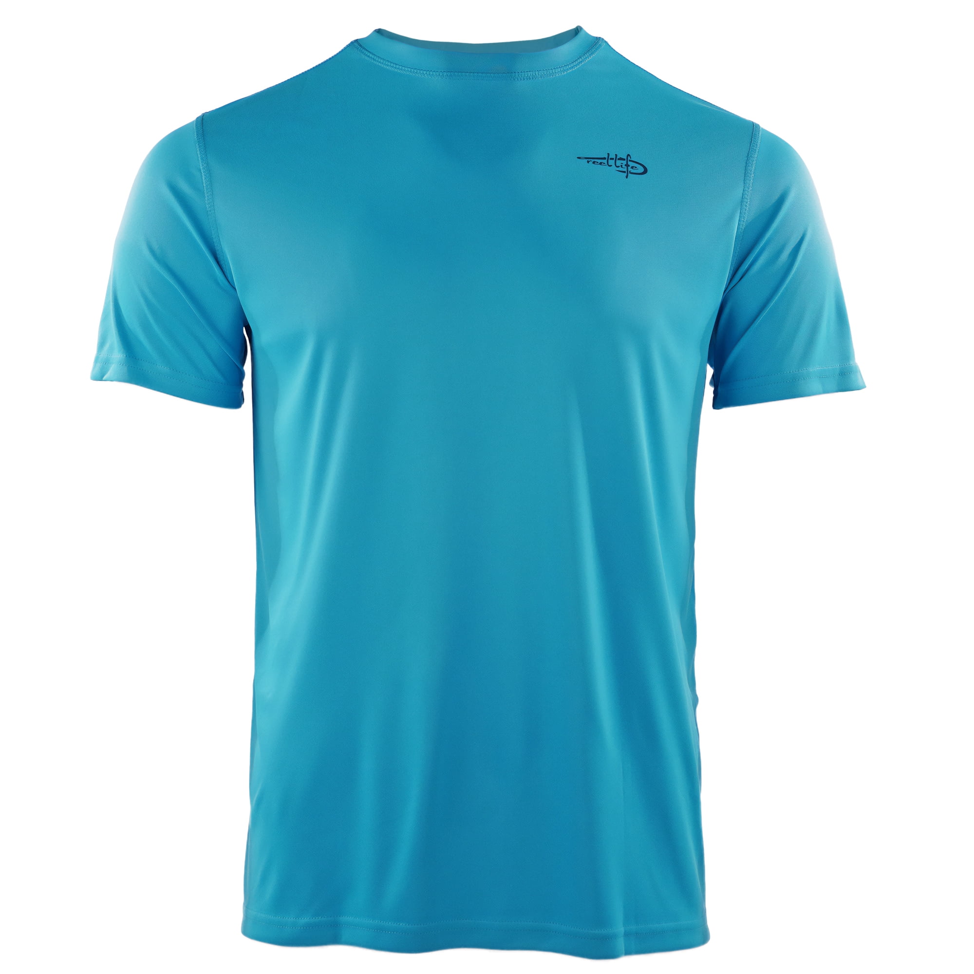 Reel Life United States of Wave UV T-Shirt - Large - Horizion Blue