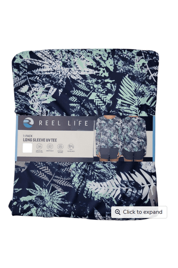 Women's Long Sleeve UPF 50 Sun Protection T-Shirt Size M Blue