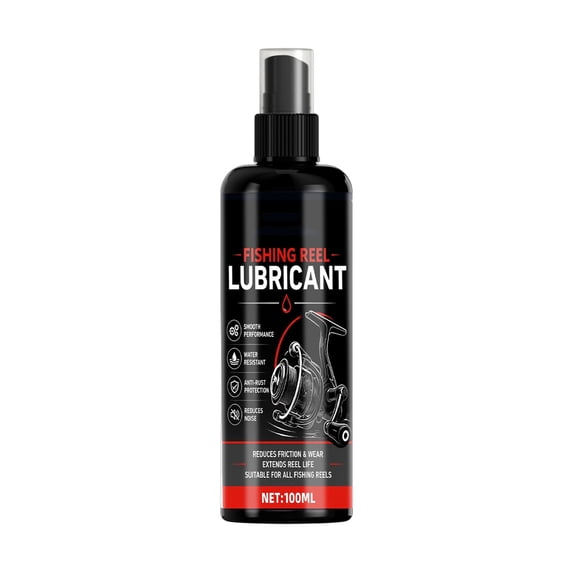 Reel Lubricant Spray 50ML 100ML Noise Reduction Oil for Saltwater Fishing Reels Spinning Baitcasting Drum Fly Reel Maintenance Freshwater Angler Gear Care Tool