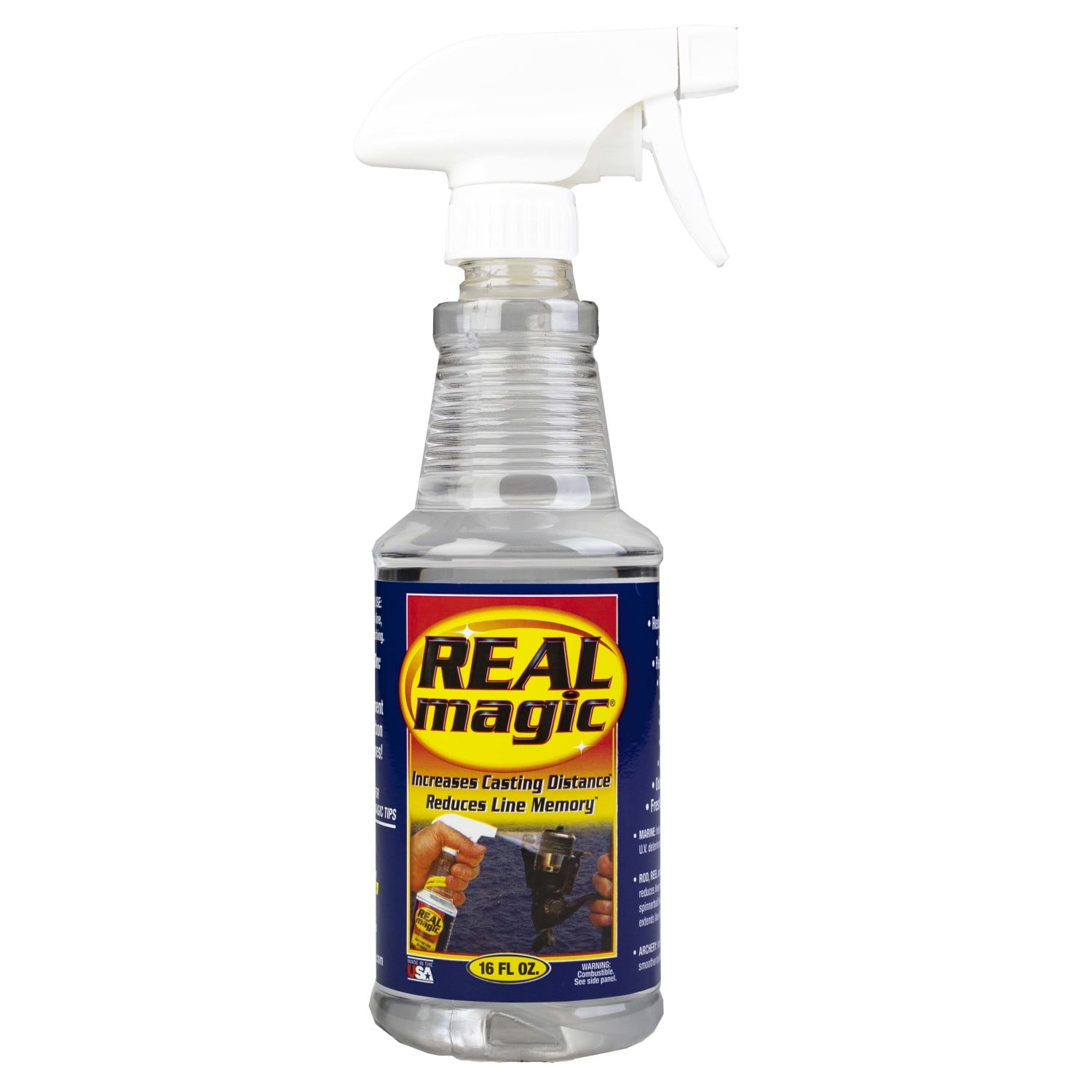 Reel Magic Fishing Casting Line Spray 16 oz. from Blakemore - Clear