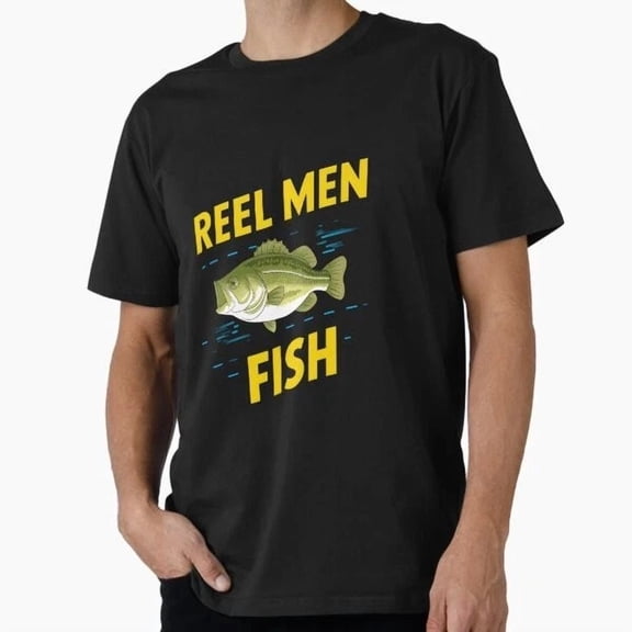 Reel Men Fish T-Shirt S-5XL