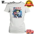 Reel cool dad 4th of july fish shirt