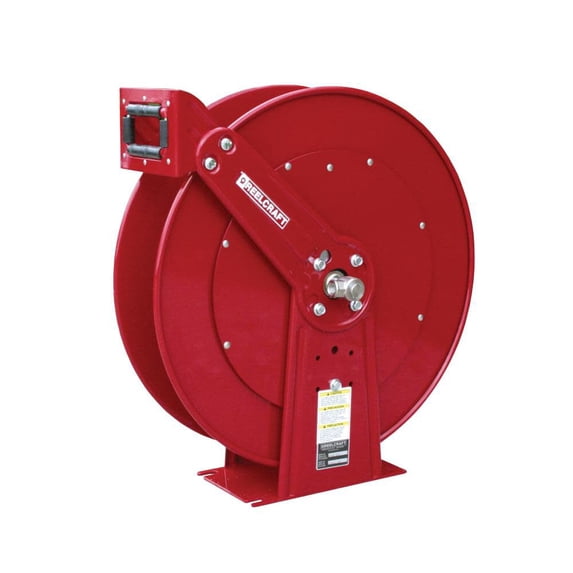 Reelcraft 82000 OLP 0.5 in. x 100 ft. Heavy Duty Dual Pedestal Hose Reel