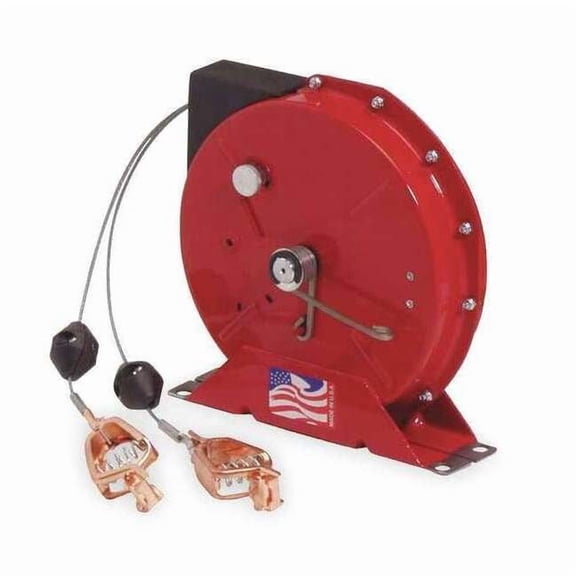 Reelcraft Cable Reel,Spring,50 ft,Red,HD G 3050 Y