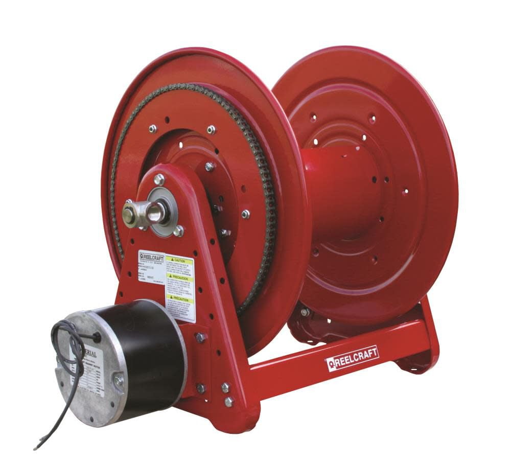 Reelcraft Electric Motor Driven Hose Reel 1/2In X 200' 1000 Psi Without Hose