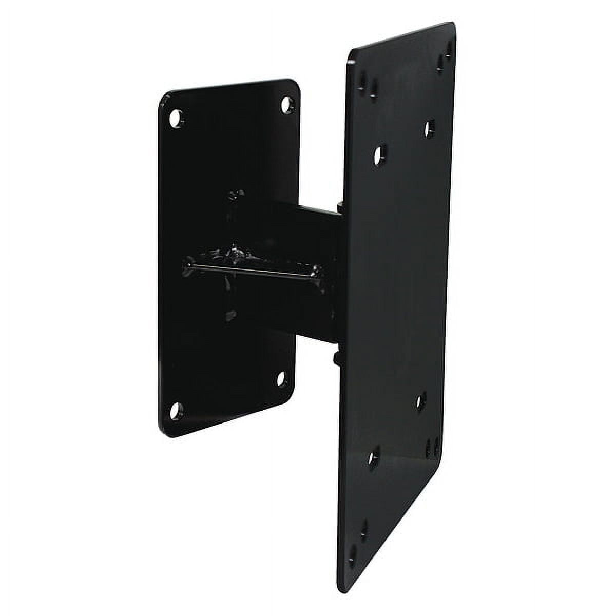 Black Steel Wall Mounted Universal Swing Bracket