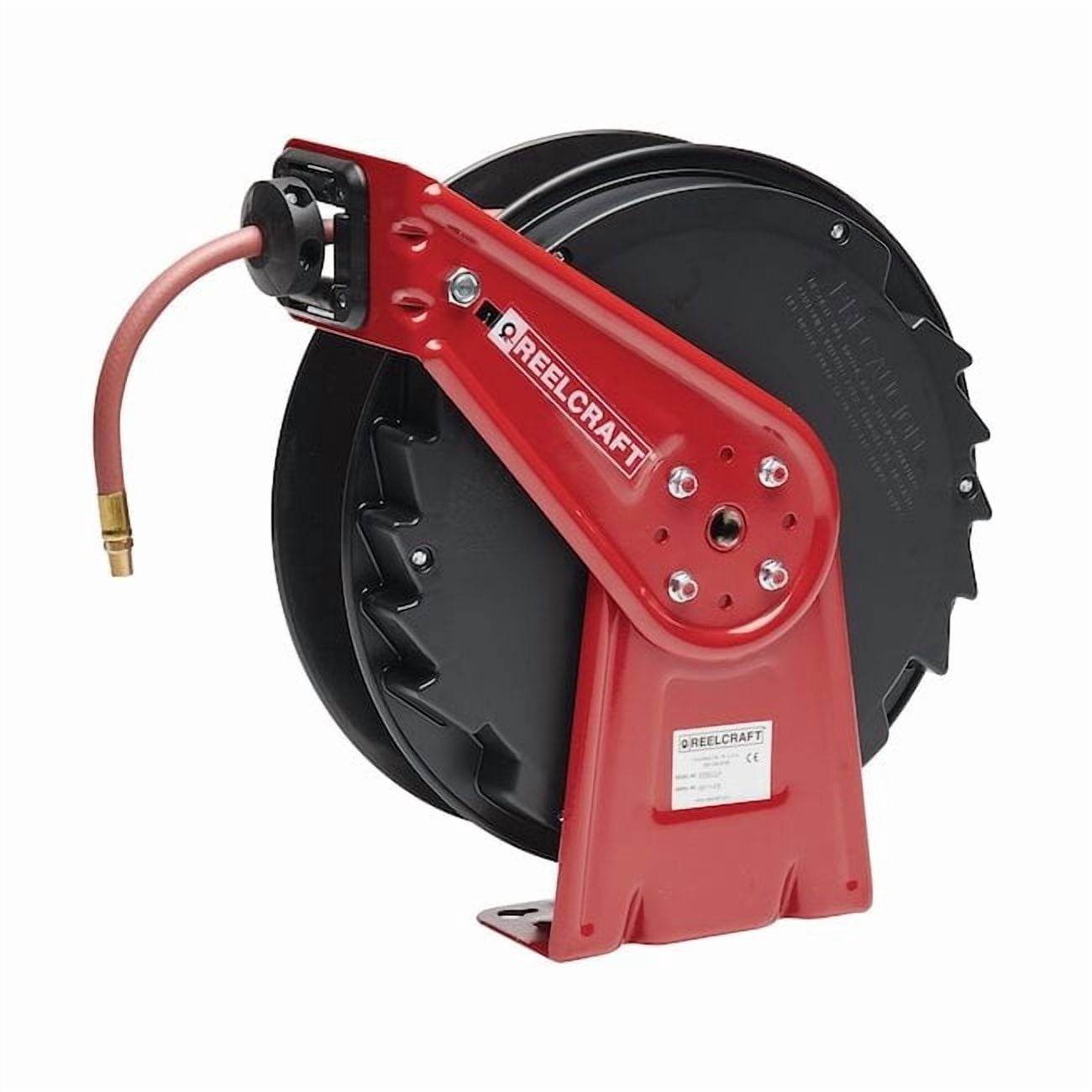 Reelcraft Spring Return Hose Reel,1/4" MNPT,50 ft RT650-OLP