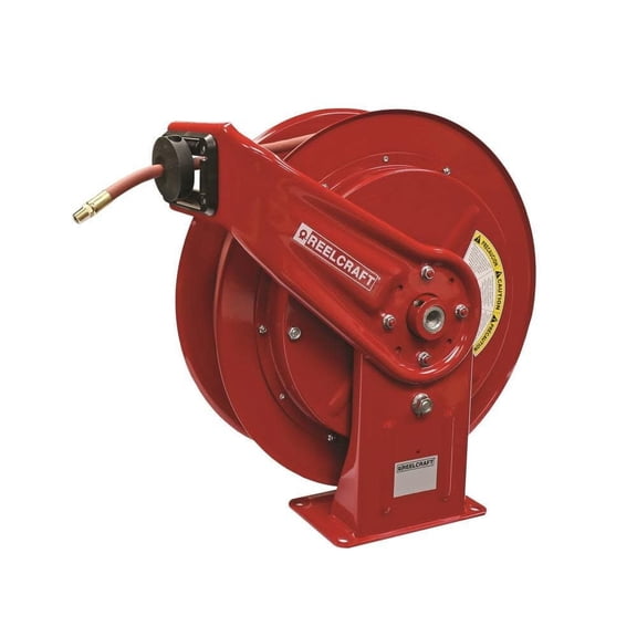 Reelcraft Spring Return Hose Reel,3/8" MNPT,75 ft HD78075 OLP