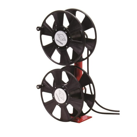 Reelcraft-T-2464-0 Safe-T-Reel Series #1-2/0 x 200 Ft. Dual Stacked Welding Cable Reel Without Cable