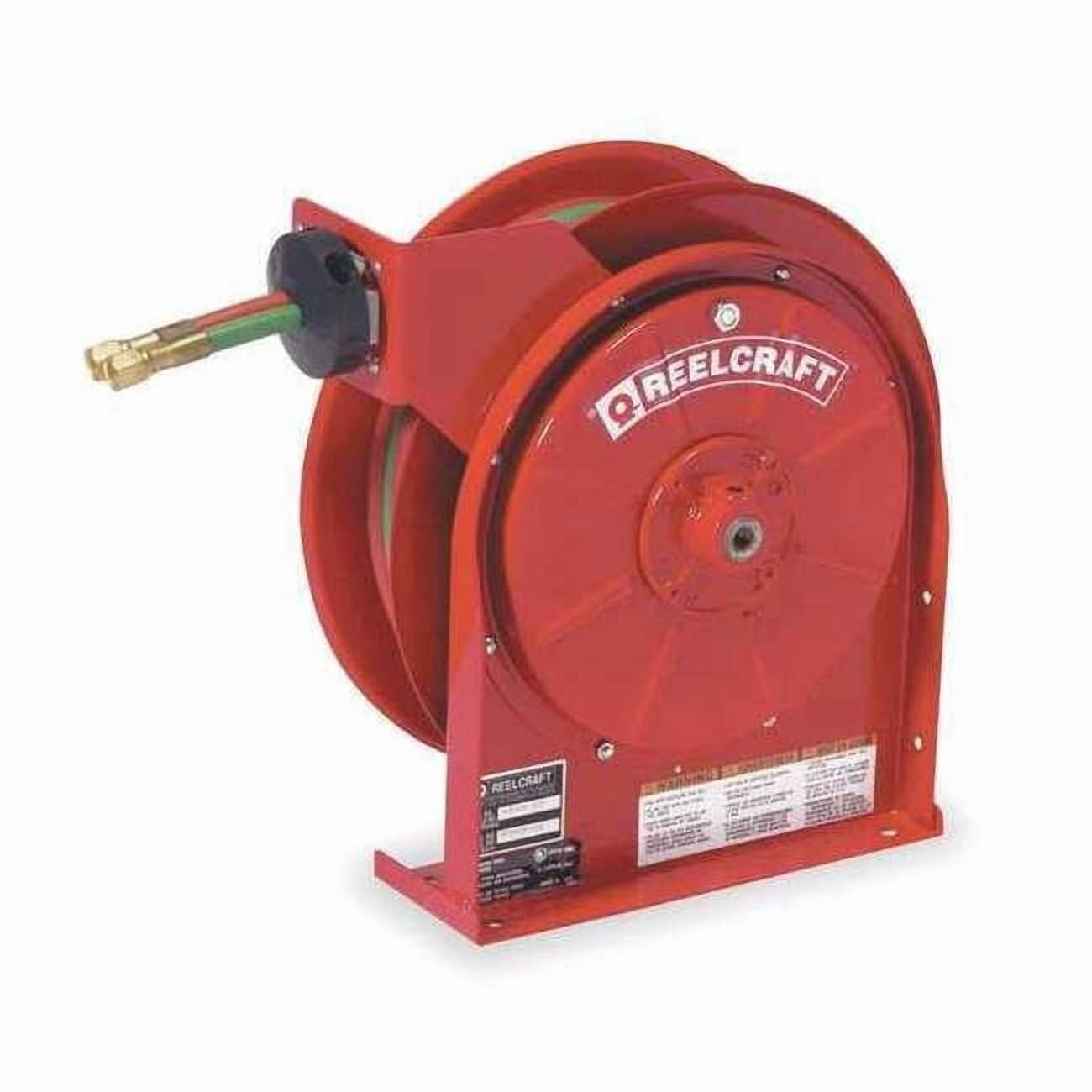 Reelcraft Welding Hose Reel,1/4" ID,25 ft,T Grade TW5425 OLPT
