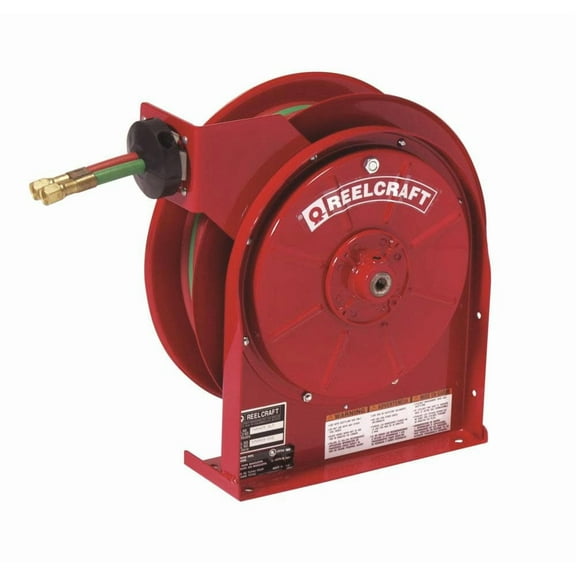 Reelcraft Welding Hose Reel 1/4In X 25' 200 Psi With Hose