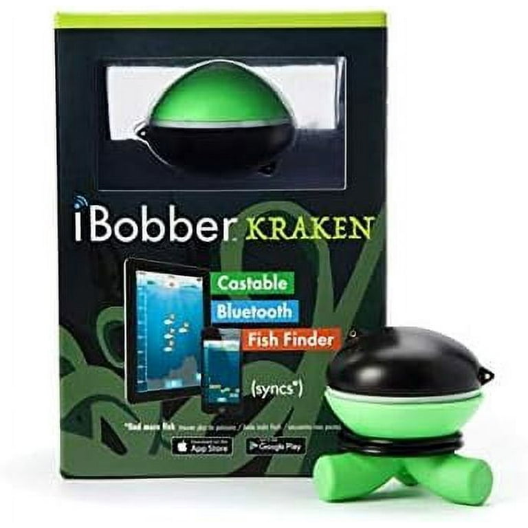 ReelSonar iBobber Wireless Bluetooth Smart Fish Finder iOS Android Devices,  Black/Green, Fish & Depth Finders -  Canada
