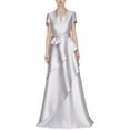 thumbnail image 1 of Reem Acra womens  Ruffle Skirt Kaftan, s, 1 of 3