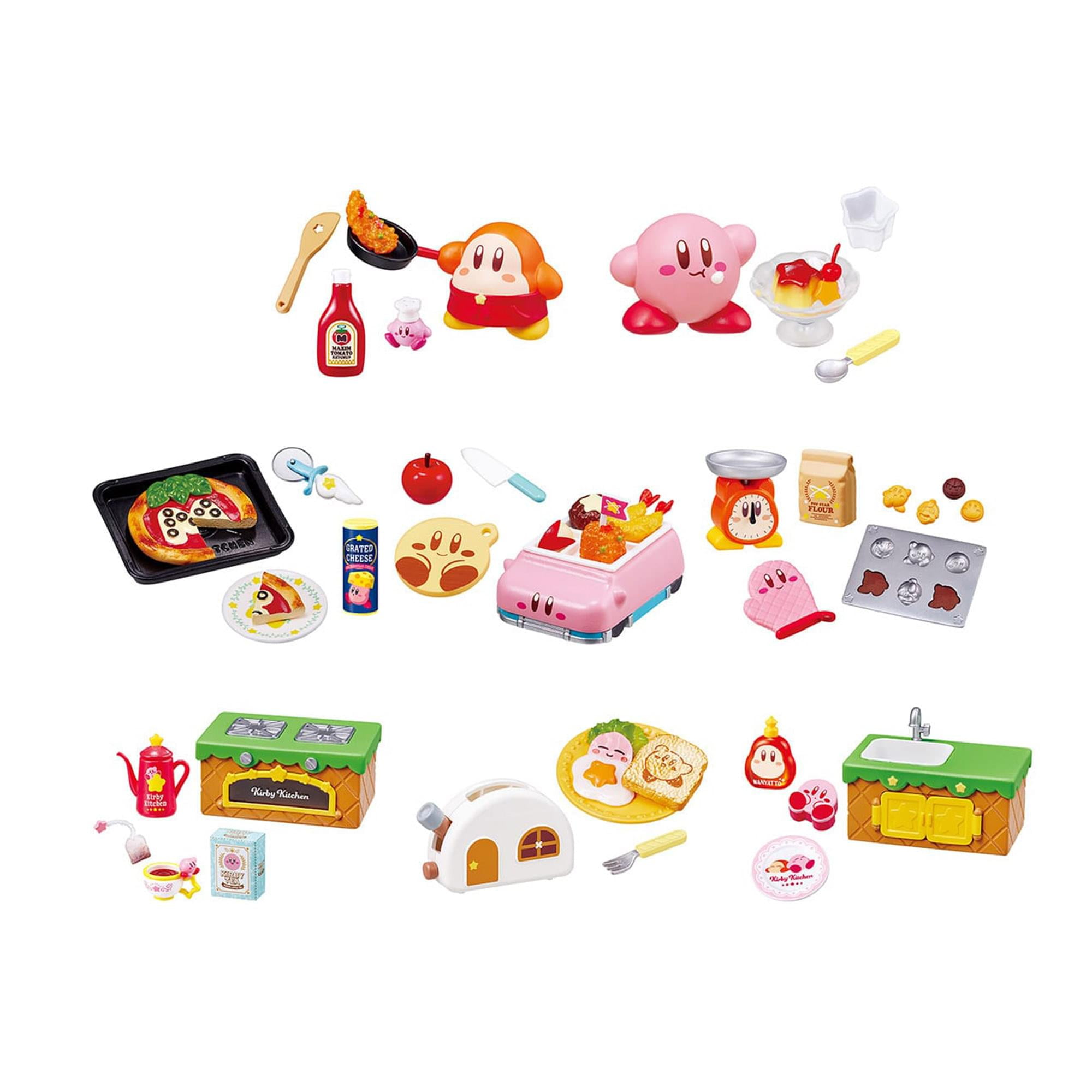 Kiby Kitchen Re-Ment Blind Box Mini Play Food Toy Figure | One Random