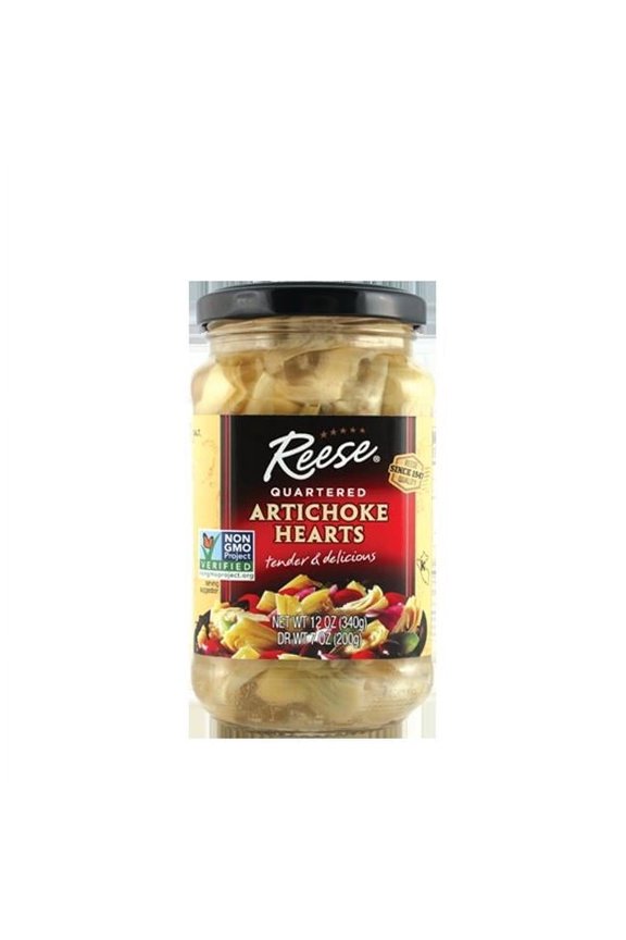 12 oz Quartered Artichokes in Glass, Pack of 12