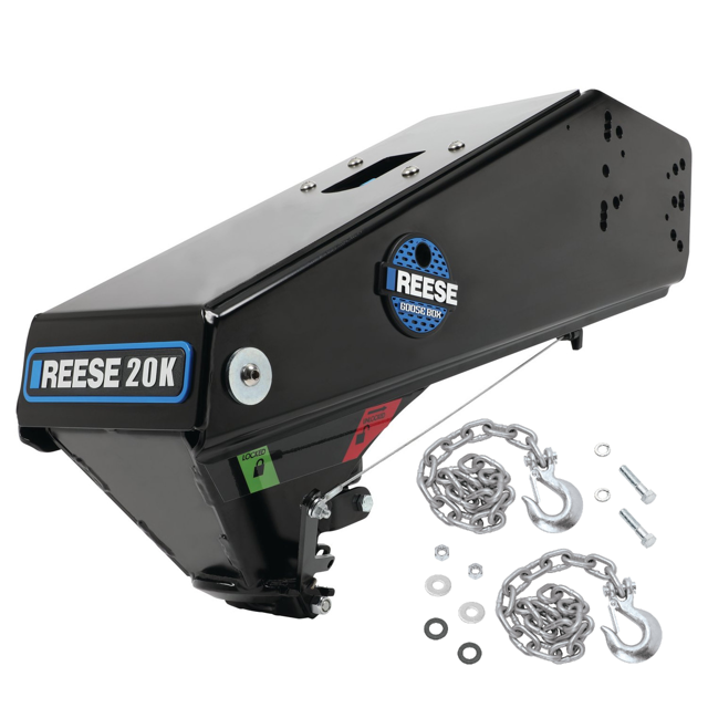 Reese 20k Hitch Eq., Gen 3 Goose Box 5th Wheel, 20,000 lbs. Fits