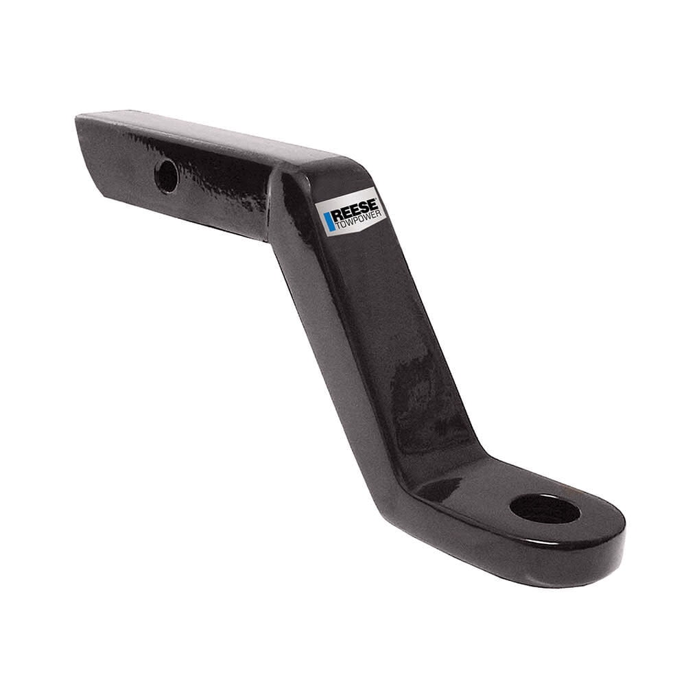 Reese 2133211 6 x 5 in. Black Powder Coat Ball Mount