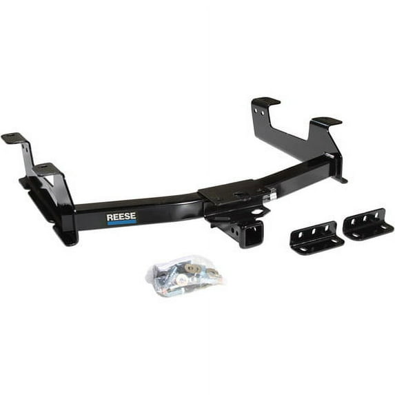 Reese 44653 Class 4 Trailer Hitch, 2 Inch Receiver, Black, Compatible with 11-14 Chevrolet Silverado 2500 & 3500 HD, 11-15 GMC Sierra 2500 & 3500 HD