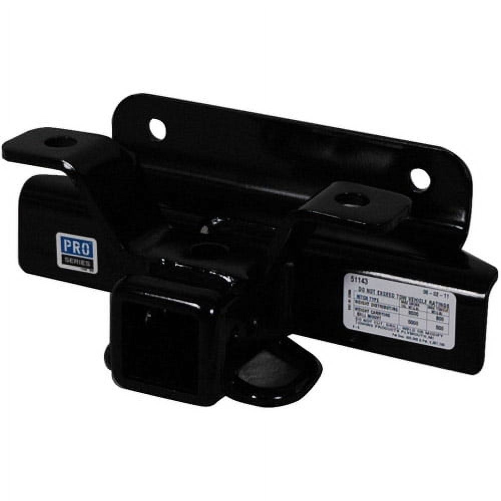 Reese 51143 Class 3 Trailer Hitch, 2 Inch Receiver, Black, Compatible with 2003-2009 Dodge Ram 3500, 2003-2009 Dodge Ram 2500, 2003-2008 Dodge Ram 1500