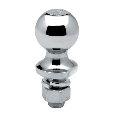 Reese 63816 Class I Hitch Ball, Chrome - 1-7/8" Ball x 1" x 2-1/8", 2,000 lbs.