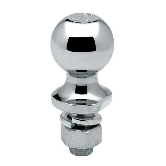 Reese 63816 Class I Hitch Ball, Chrome - 1-7/8" Ball x 1" x 2-1/8", 2,000 lbs.
