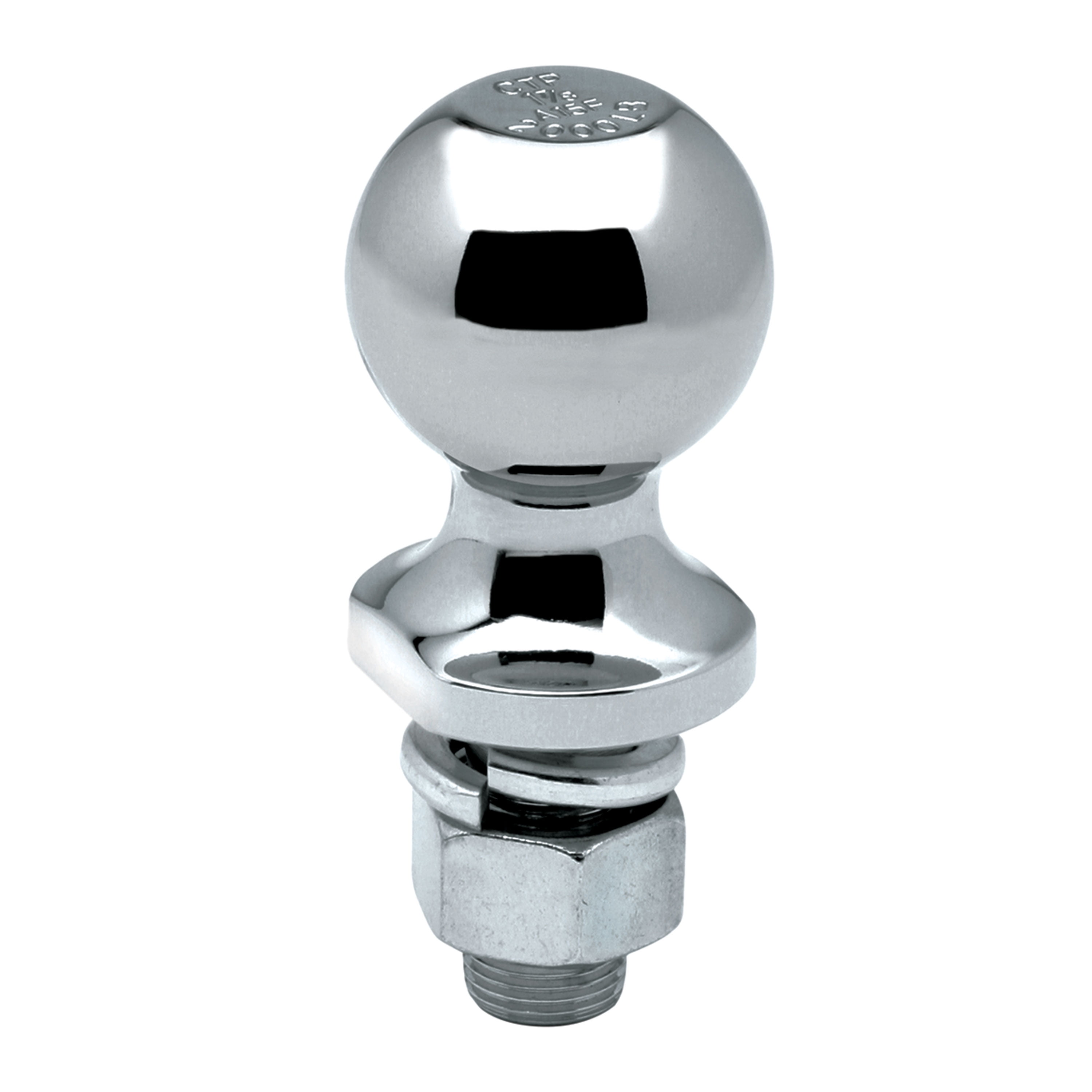 Reese 63882 Packaged Class I Hitch Ball, Chrome - 1-7/8