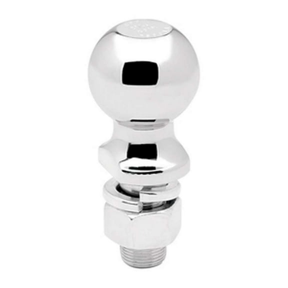 Reese 63908 Packaged Class IV Hitch Ball, Chrome - 2-5/16" Ball x 1" x 2-1/8", 7,500 lbs.
