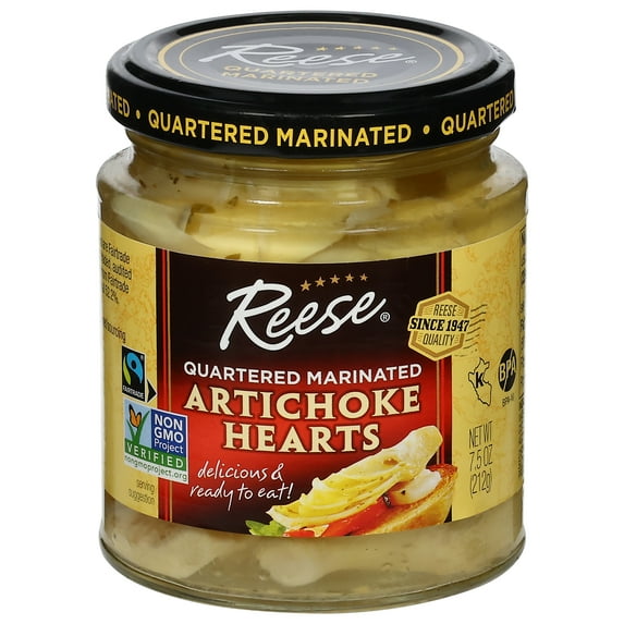 Reese Quartered Marinated Artichoke Hearts 7.5 oz