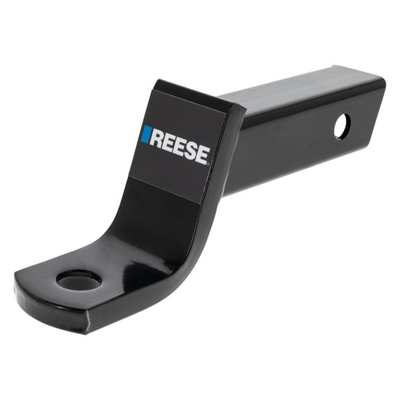 Reese Ball Mount 1" Hitch Ball Hole Size, 2", 9" Long Blk Class Iii/Iv