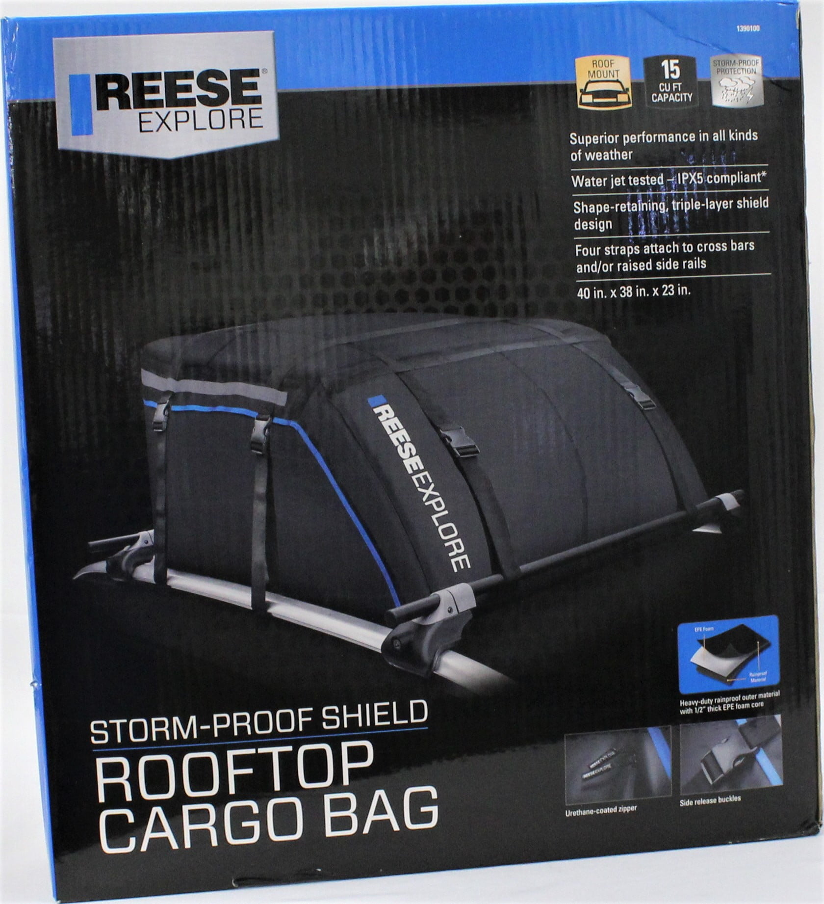 Reese 15 Cu Ft Storm Proof Shield Cargo Bag - Walmart.com