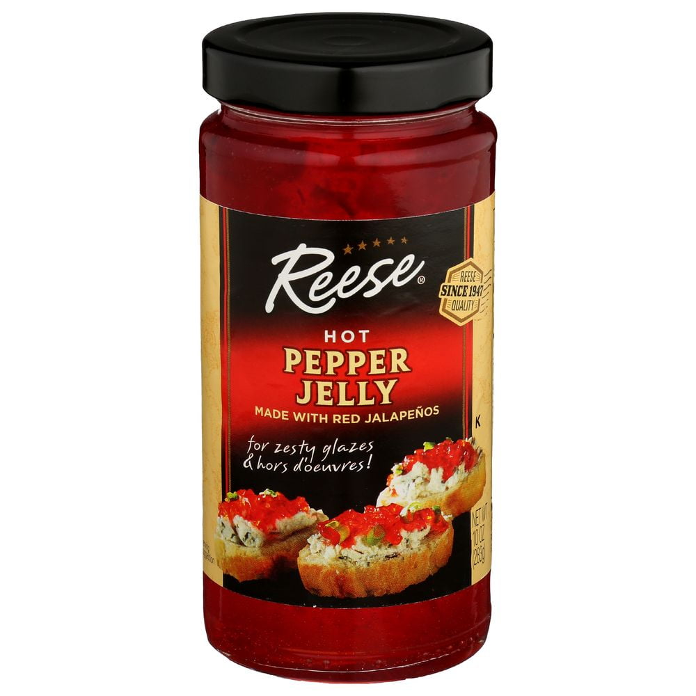 Reese Hot Jalapeno Jelly, 10 Ounce -- 12 per Case.