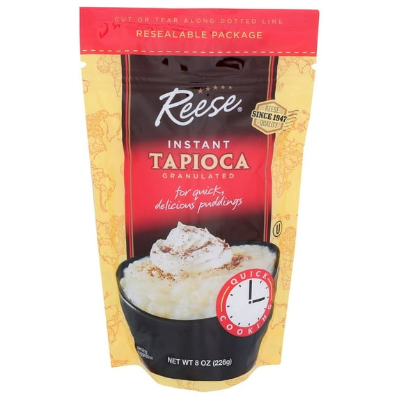 Reese Instant Granulated Tapioca, 8 Ounce -- 6 per Case.