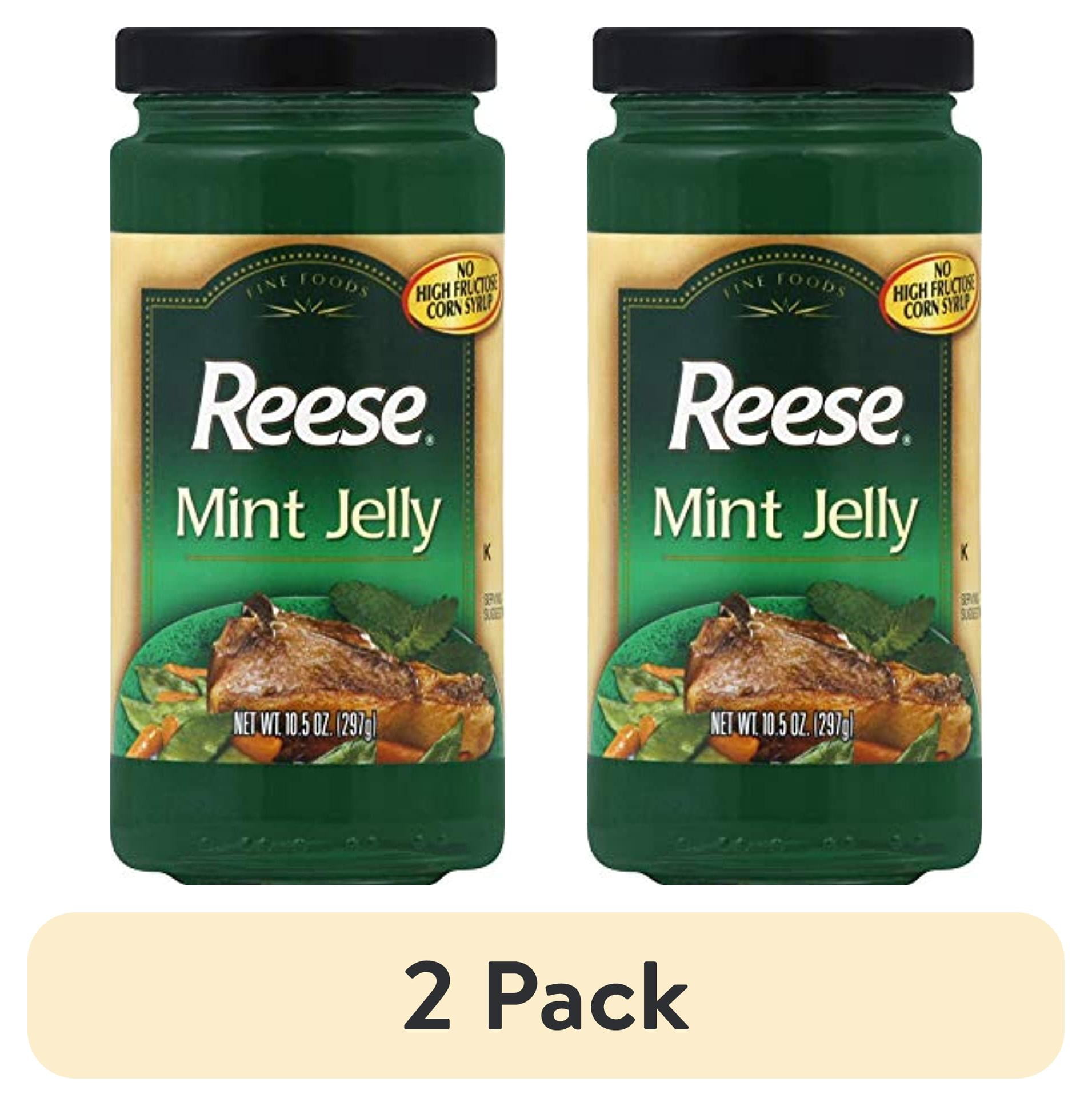 (2 pack) Reese Jelly Mint 10.5Oz, Green