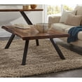 thumbnail image 1 of Reese Live Edge Rectangular Coffee Table in Natural Acacia, 1 of 5